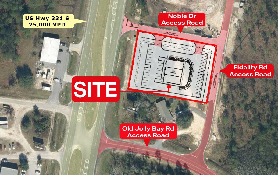 16485 US Hwy 331, Freeport, FL à louer - Photo de l’immeuble – Image 2 sur 6