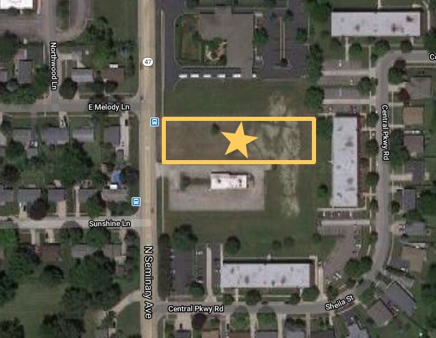 2022 N Seminary Ave, Woodstock, IL à vendre - Aérien – Image 2 sur 2