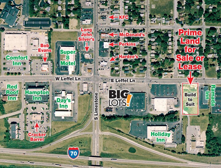 315 E Leffel Ln, Springfield, OH à vendre - Aérien – Image 2 sur 2