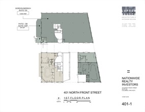 401 N Front St, Columbus, OH à louer Plan de site– Image 2 sur 5