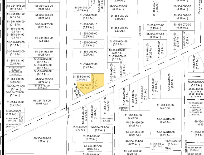 1117 Michigan Ave, Alma, MI à vendre - Plan cadastral – Image 2 sur 19