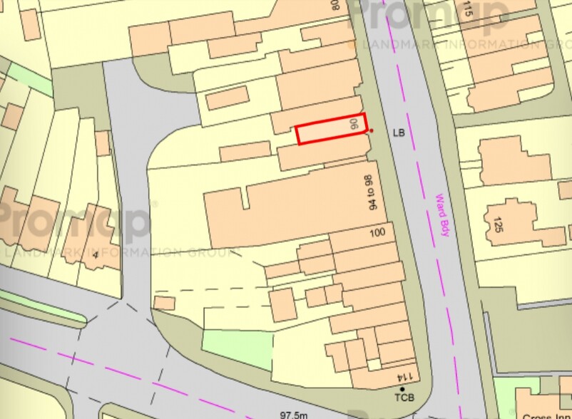 90 Hagley Rd, Stourbridge à vendre - Plan de site – Image 3 sur 9