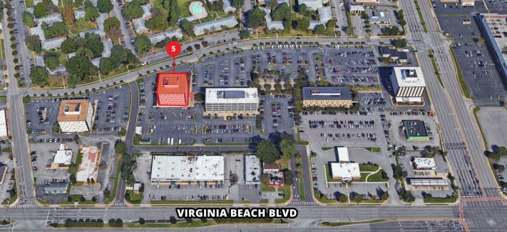 293 Independence Blvd, Virginia Beach, VA à louer - Aérien – Image 2 sur 8