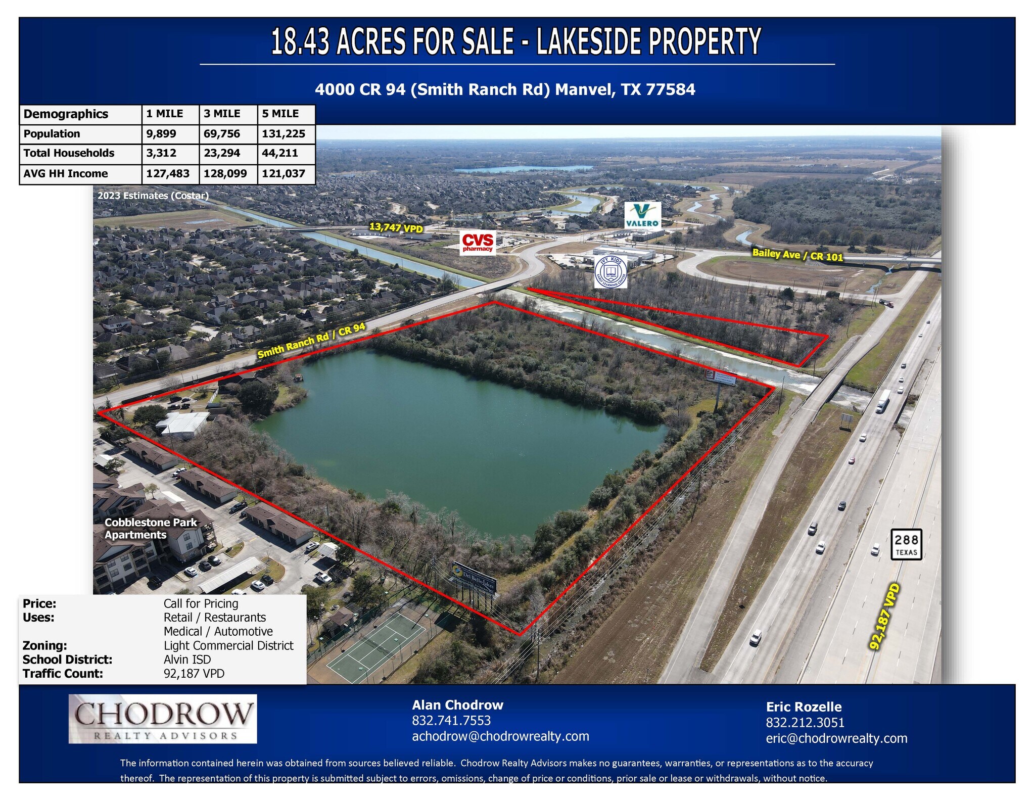 4000 CR 94, Pearland, TX à vendre Photo de l’immeuble– Image 1 sur 12