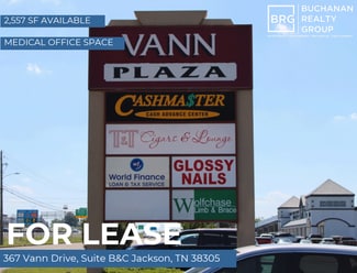 Plus de détails pour 367 Vann Dr, Jackson, TN - Local commercial à louer