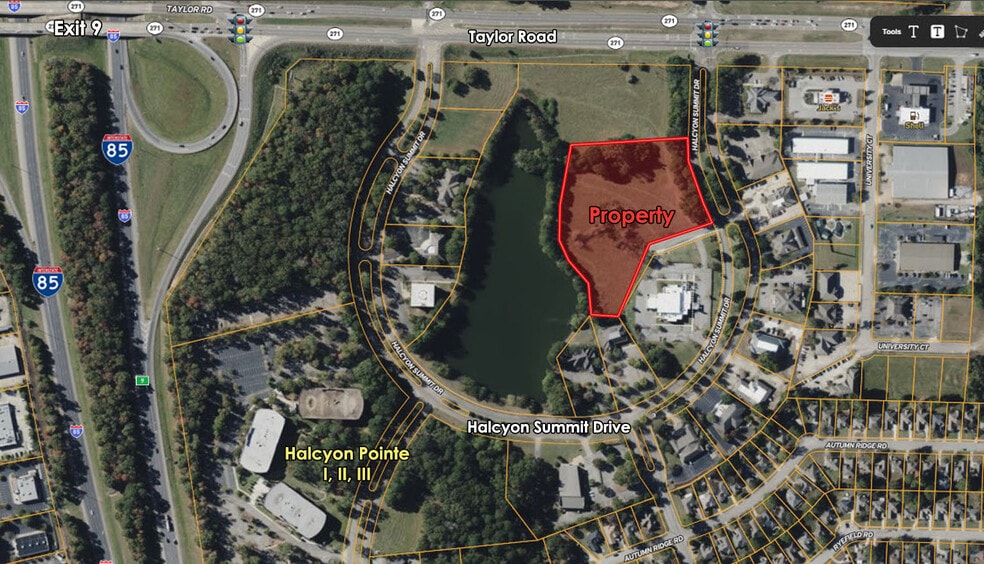 Halcyon Summit Drive, Montgomery, AL à vendre - Aérien – Image 2 sur 5