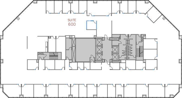 18100 Von Karman Ave, Irvine, CA à louer Plan d’étage– Image 1 sur 4