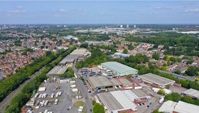 Midacre, Willenhall, WMD - Vue aérienne vue de carte