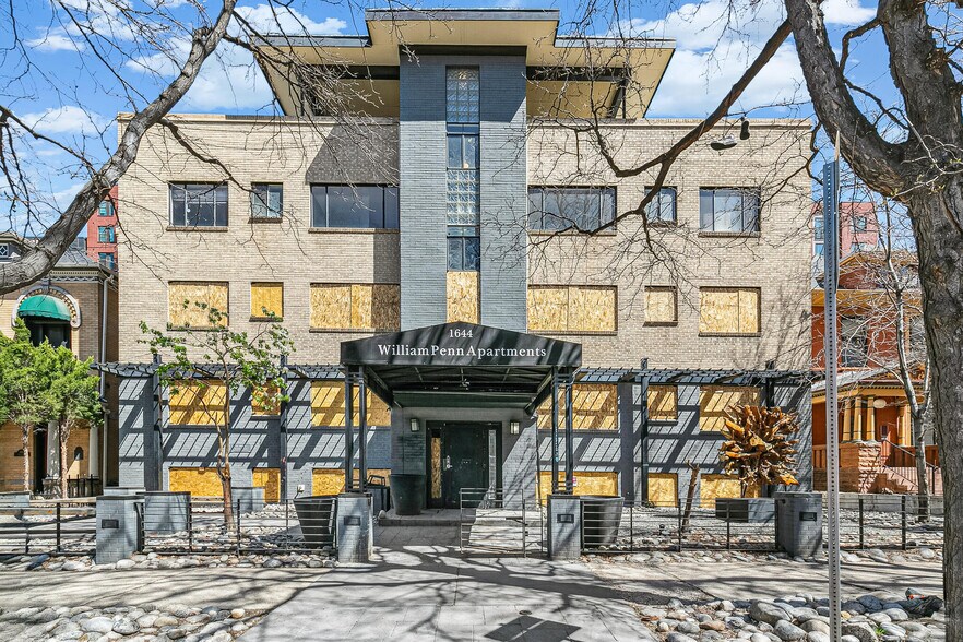 1644 Pennsylvania St, Denver, CO à vendre - Photo de l’immeuble – Image 1 sur 14