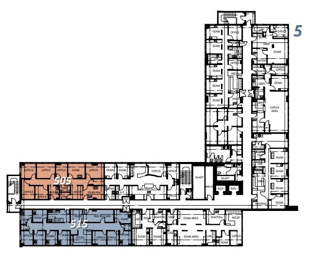 557-599 Buckingham Way, San Francisco, CA à louer Plan d’étage– Image 1 sur 1