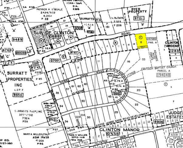 8934 Woodyard Rd, Clinton, MD à louer - Plan cadastral – Image 2 sur 21