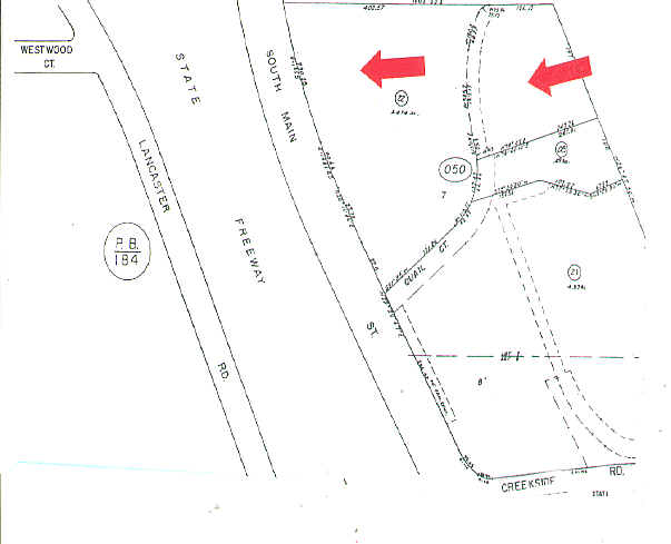 1600 S Main St, Walnut Creek, CA à louer - Plan cadastral – Image 2 sur 6