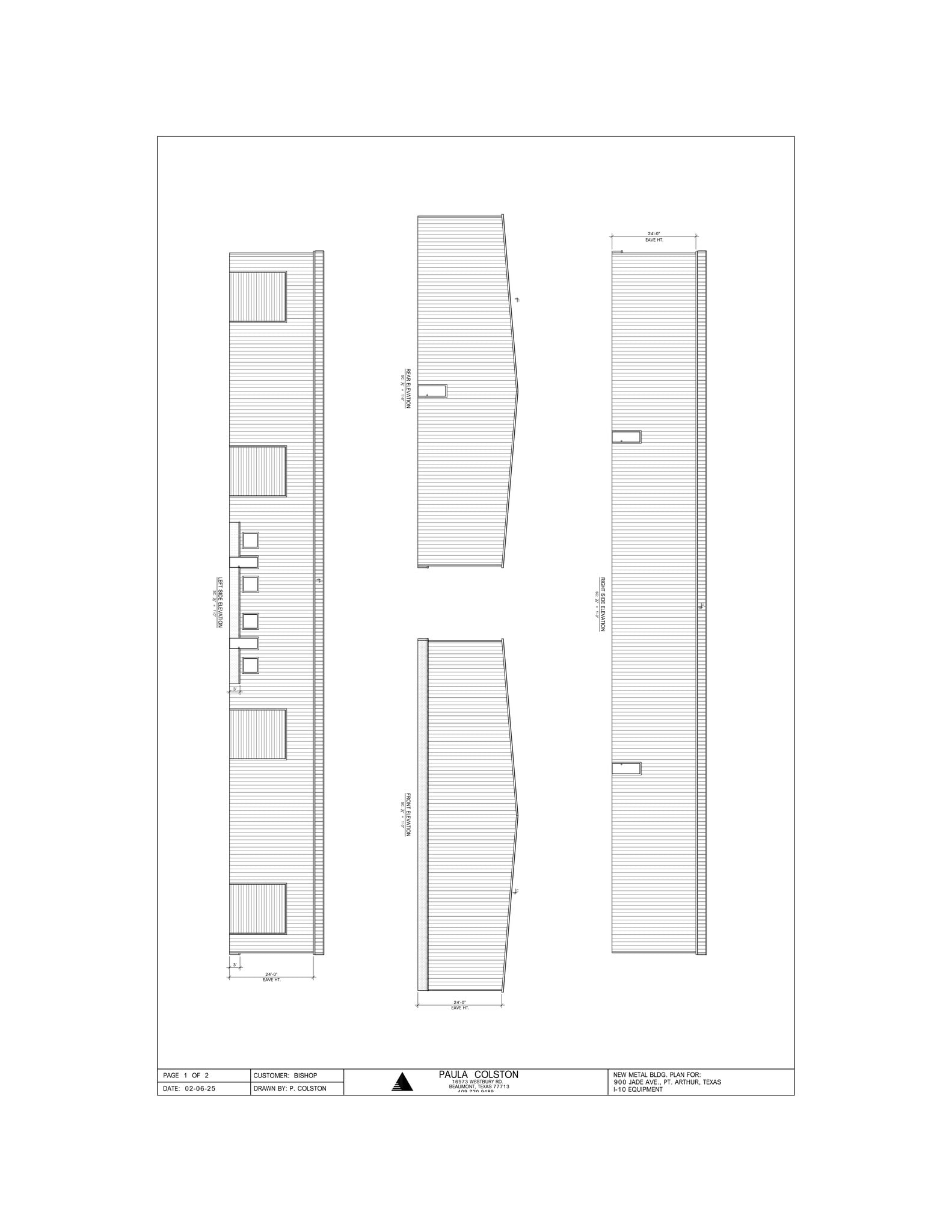 900 W Jade Ave, Port Arthur, TX à louer Plan de site– Image 1 sur 12