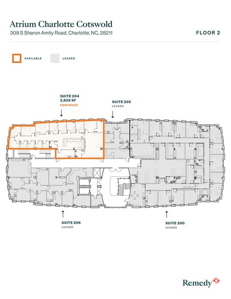 309 S Sharon Amity Rd, Charlotte, NC à louer - Plan d’étage – Image 3 sur 4