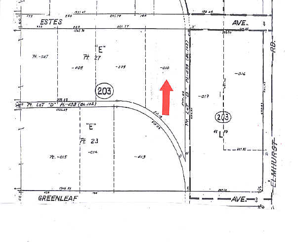 2405 Estes Ave, Elk Grove Village, IL à vendre - Plan cadastral – Image 2 sur 5