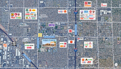 5005-5057 N 35th Ave, Phoenix, AZ - VUE AÉRIENNE  vue de carte