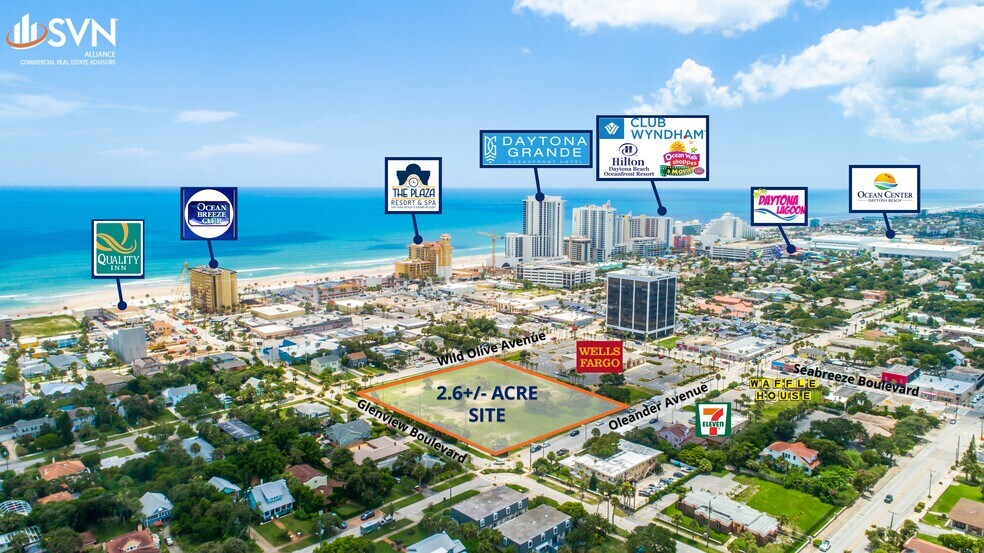 N Wild Olive Ave and Glenview Blvd, Daytona Beach, FL à vendre - Aérien – Image 3 sur 7