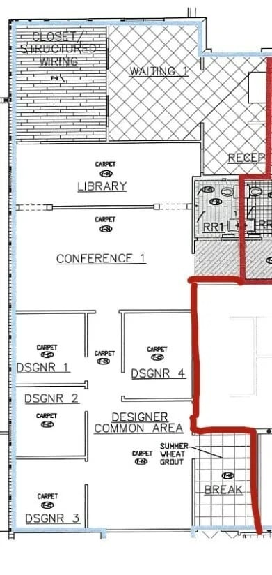 1348-1358 Fruitville Rd, Sarasota, FL à louer Plan d’étage– Image 1 sur 12