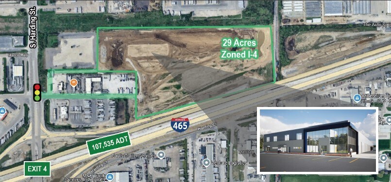 4800 Harding st, Indianapolis, IN à louer Photo principale– Image 1 sur 4