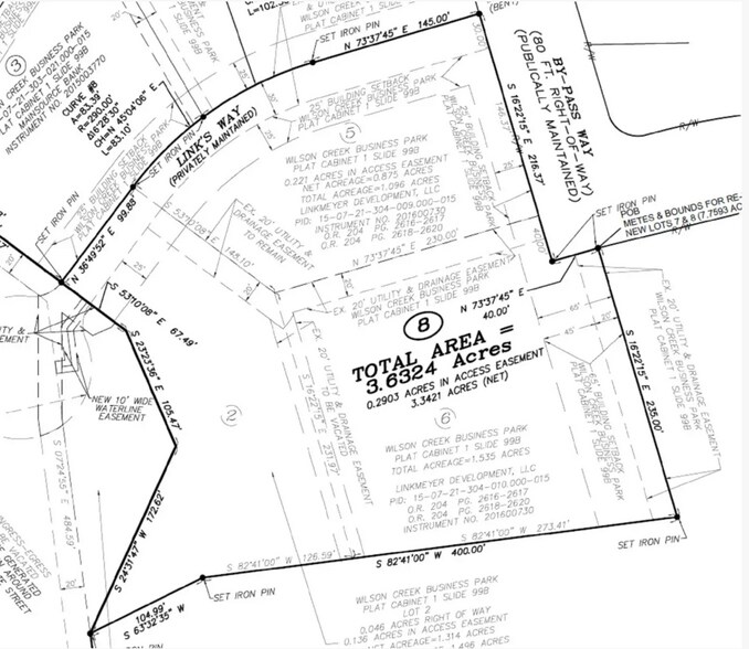 Links Way, Aurora, IN à vendre - Plan cadastral – Image 3 sur 3