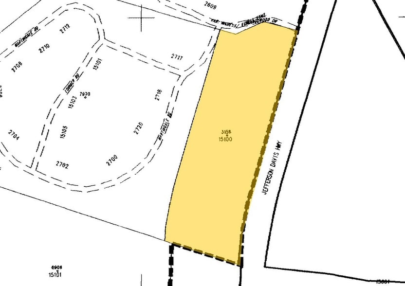 15100 Jefferson Davis Hwy, Chesterfield, VA à vendre - Plan cadastral – Image 2 sur 3