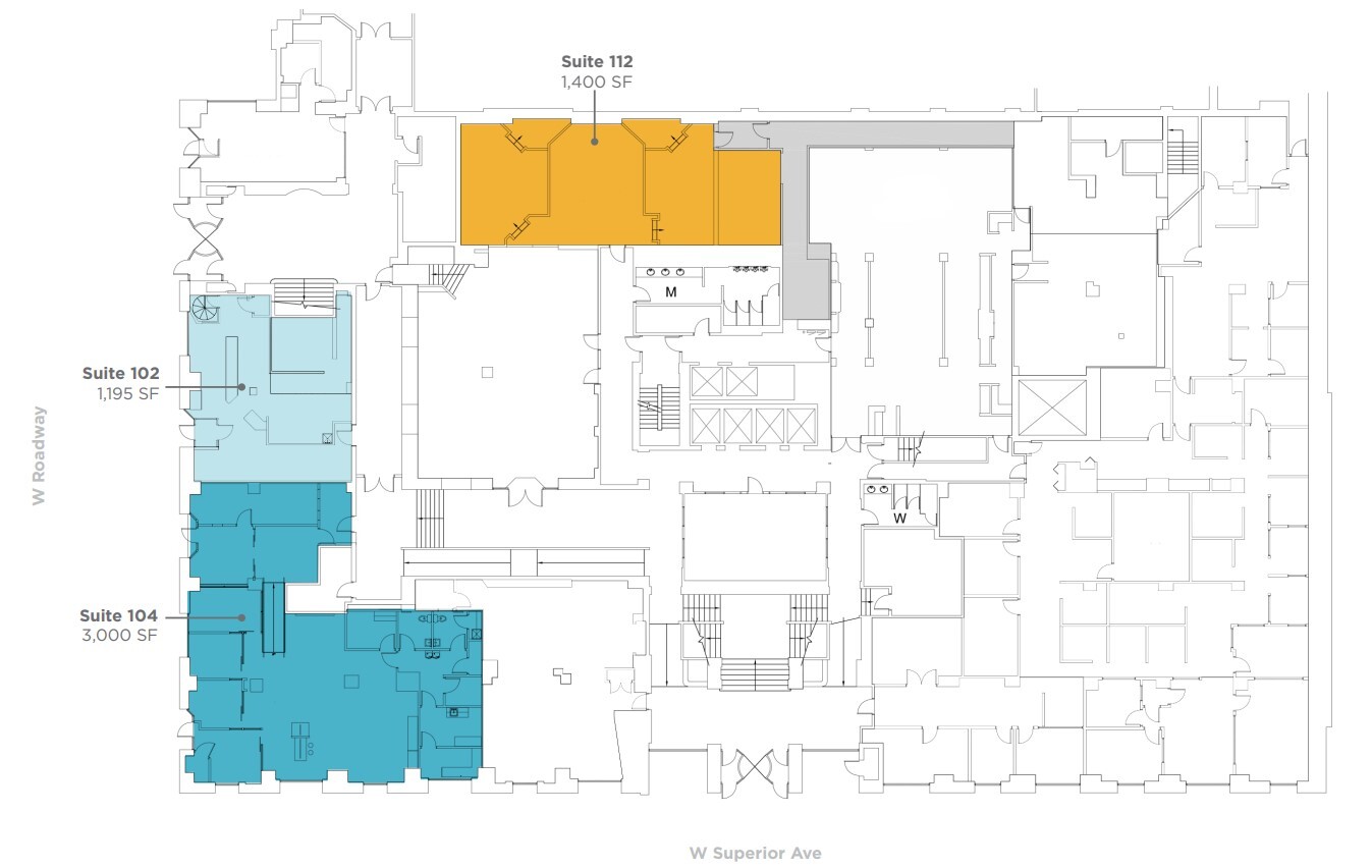 24 Public Square, Cleveland, OH à louer Plan d’étage– Image 1 sur 1