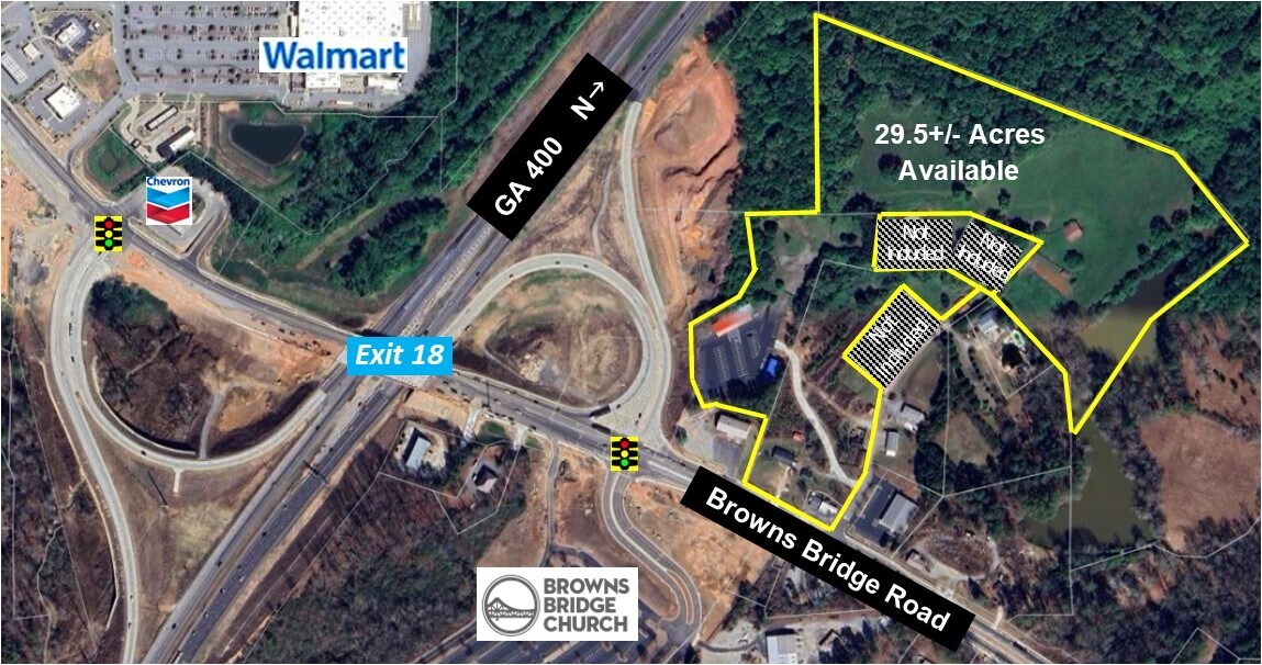 3885 Browns Bridge Rd, Cumming, GA à vendre Aérien– Image 1 sur 13