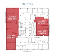 250 E Wisconsin Ave, Milwaukee, WI à louer Plan d’étage– Image 1 sur 1