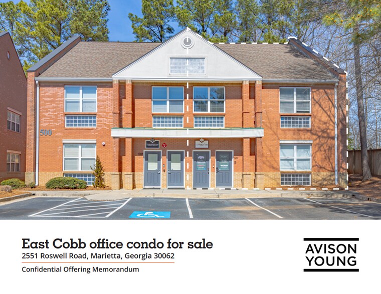 2551 Roswell Rd, Marietta, GA à vendre - Photo de l’immeuble – Image 1 sur 21