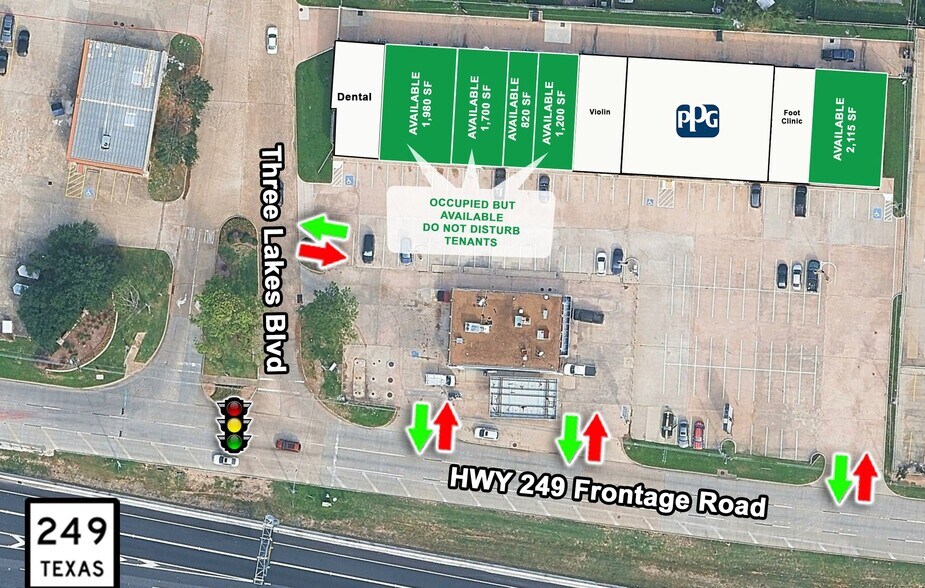 24914 SH 249, Tomball, TX à louer - Plan de site – Image 2 sur 4