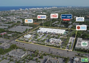 510 Linton Blvd, Delray Beach, FL - VUE AÉRIENNE  vue de carte