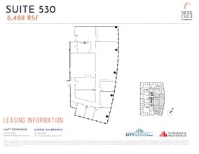 2525 McKinnon St, Dallas, TX à louer Plan d’étage– Image 1 sur 1