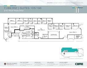 2150 River Plaza Dr, Sacramento, CA à louer Plan d’étage– Image 2 sur 2