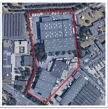 Le Blanc-Mesnil, SSD - Vue aérienne vue de carte - Image1