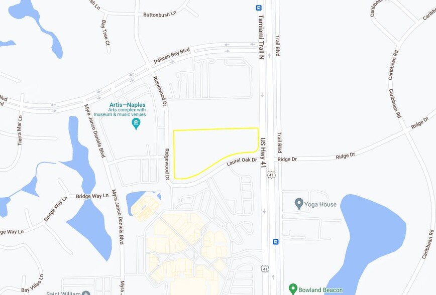 801 Laurel Oak Dr, Naples, FL à louer - Plan cadastral – Image 2 sur 14