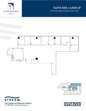 11757 Katy Fwy, Houston, TX à louer Plan d’étage– Image 1 sur 1