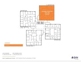 2201 Timberloch Pl, The Woodlands, TX à louer Plan d’étage– Image 1 sur 1