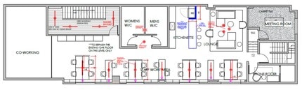 485 Queen St W, Toronto, ON à louer Plan d’étage– Image 1 sur 1