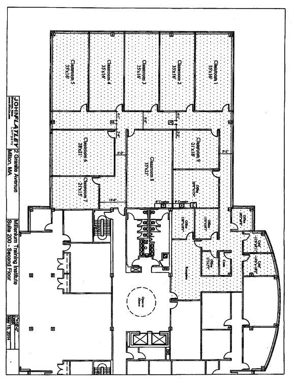 2 Granite Ave, Milton, MA à louer Plan d’étage– Image 1 sur 1