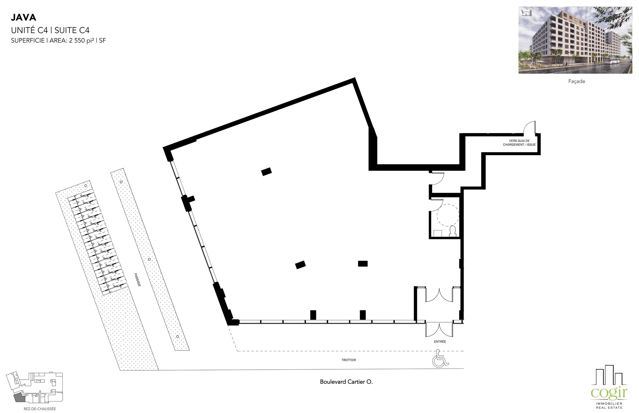 48-64 Boul Des Laurentides, Laval, QC à louer Plan de site– Image 1 sur 1