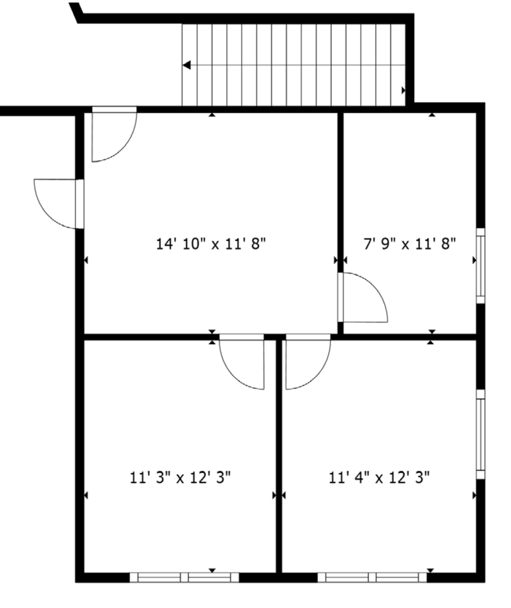 633 S 4th St, Las Vegas, NV à louer Plan d’étage– Image 1 sur 2