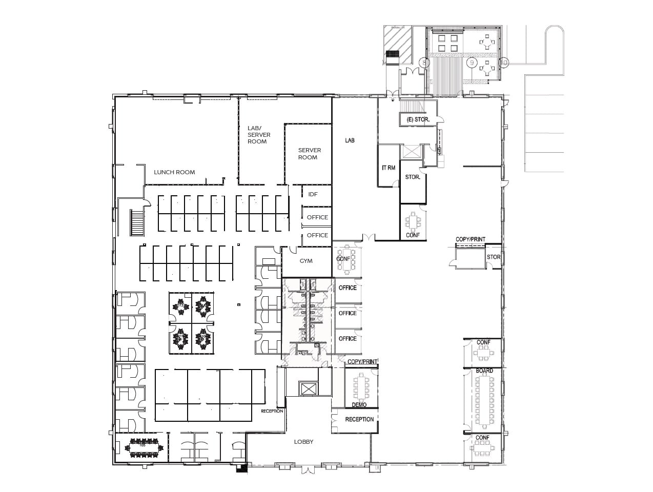 2550 Walsh Ave, Santa Clara, CA à louer Plan d’étage– Image 1 sur 1