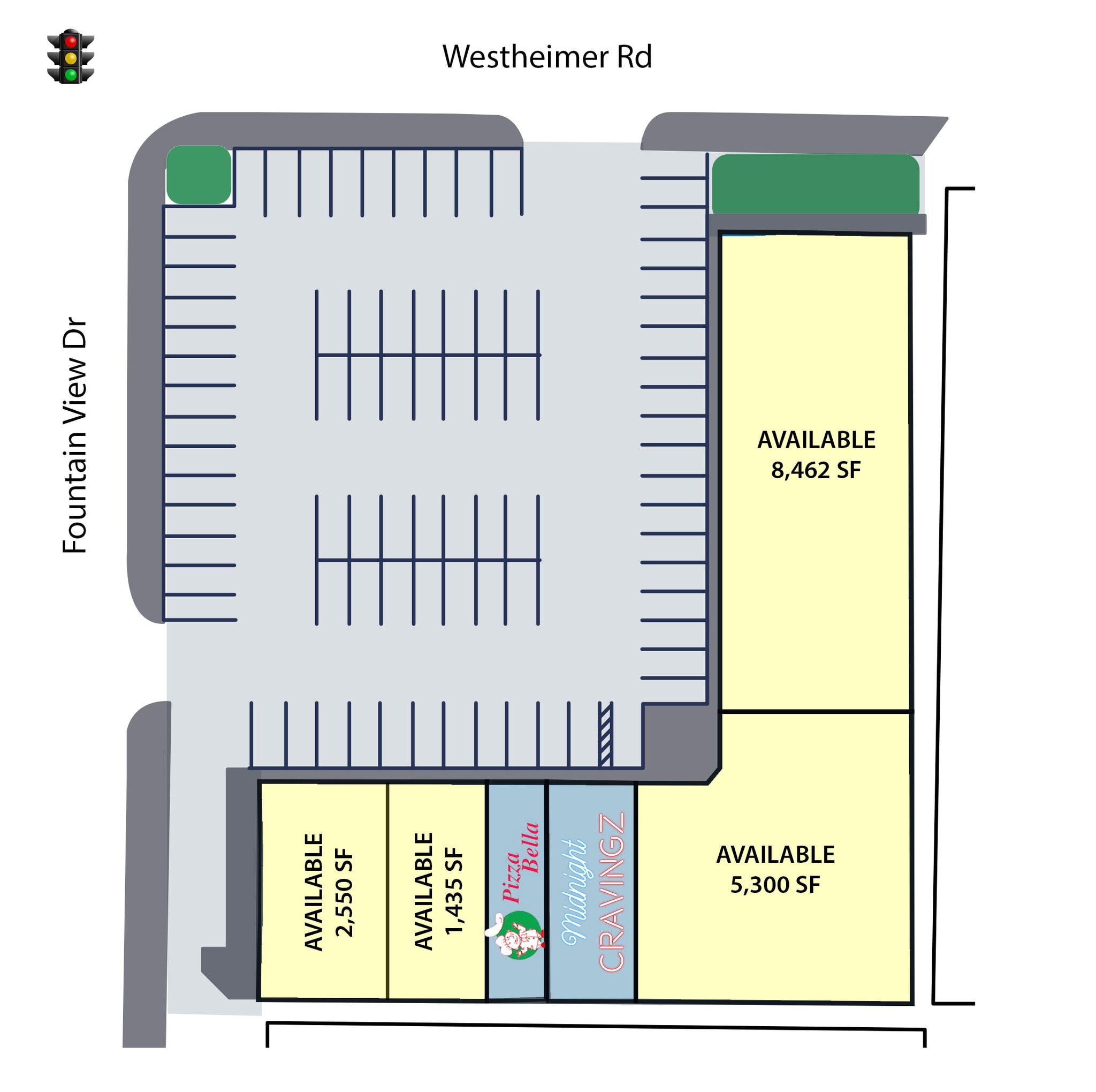 5887 Westheimer Rd, Houston, TX à louer Plan de site– Image 1 sur 1