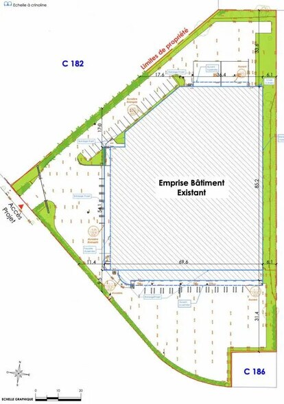 Industriel/Logistique dans Villeneuve-la-Garenne à louer - Plan d’étage – Image 3 sur 6