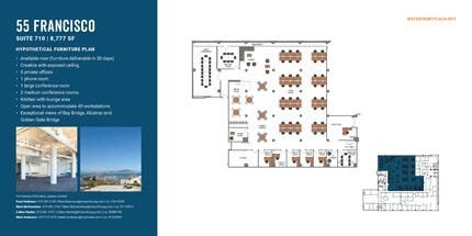 55 Francisco St, San Francisco, CA à louer Plan d’étage– Image 1 sur 5