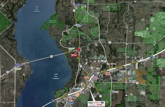 111 N Goliad St, Rockwall, TX - VUE AÉRIENNE vue de carte