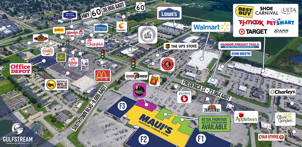 5000 Frederica St, Owensboro, KY à louer - Aérien – Image 2 sur 16