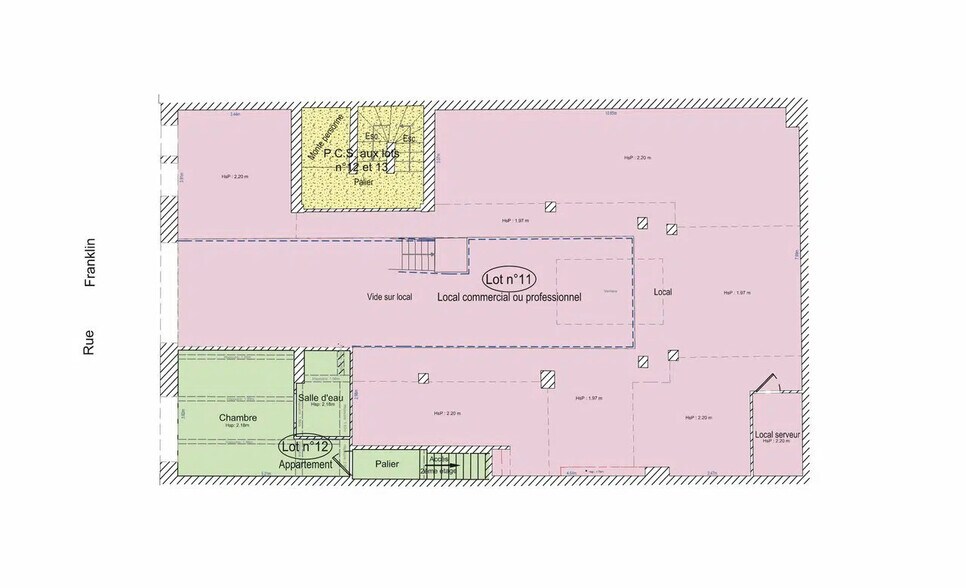 Local commercial dans Le Havre à louer - Plan d’étage – Image 3 sur 3
