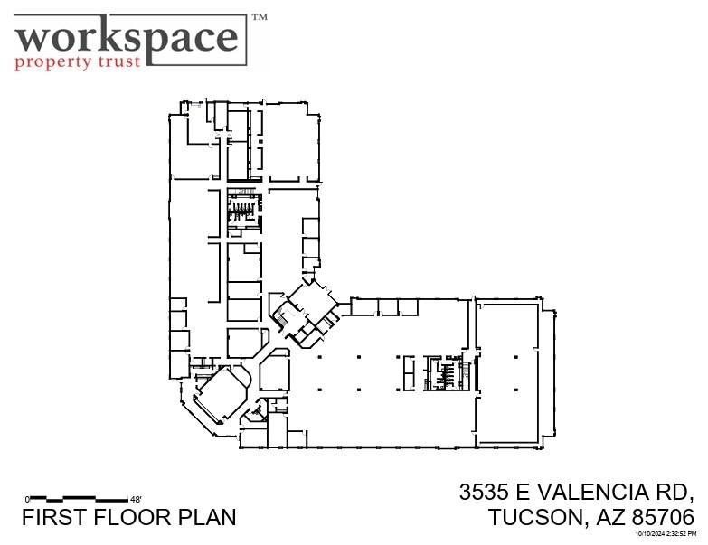 3535 E Valencia Rd, Tucson, AZ à louer Plan d’étage– Image 1 sur 1