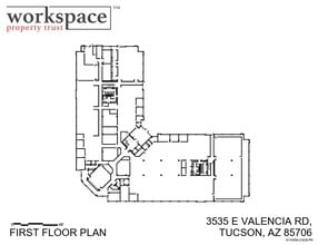 3535 E Valencia Rd, Tucson, AZ à louer Plan d’étage– Image 1 sur 1